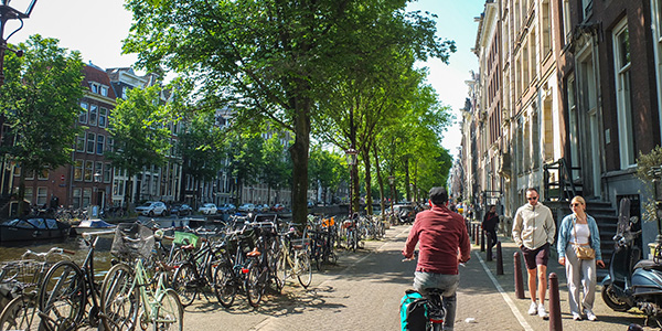 .Radreise Amsterdam Brügge.